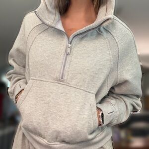 Lululemon Athletica Light Gray Women's Hoodie